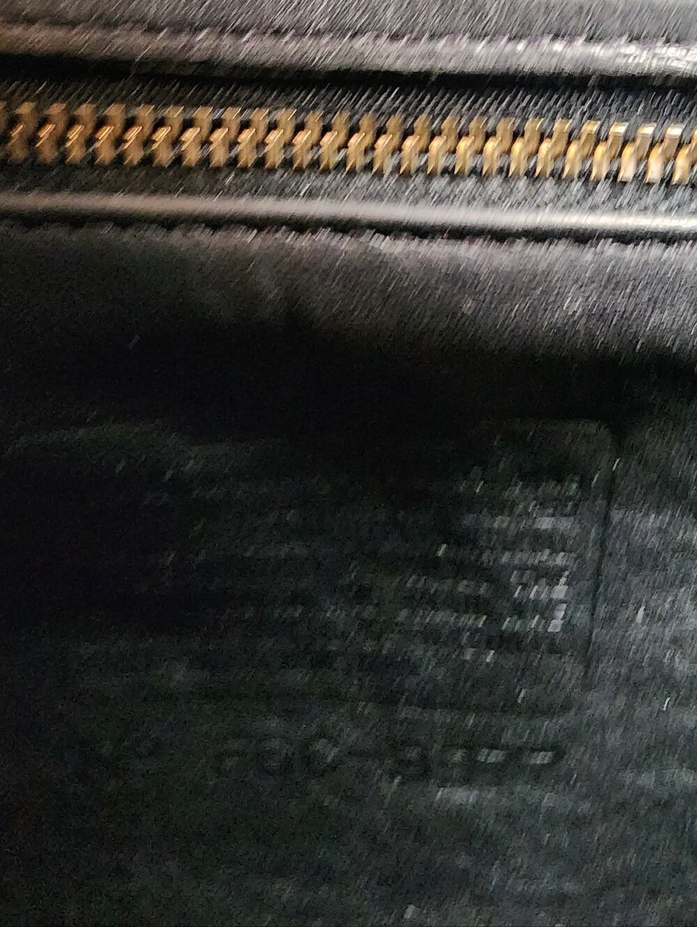 Vintage Coach Black Leather Manor Bag #9977 - Picture 11 of 15